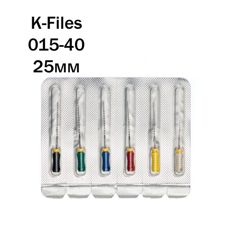 К-файлы / K-Files 015-40/25мм 6шт Pro-Endo P63025230 купить