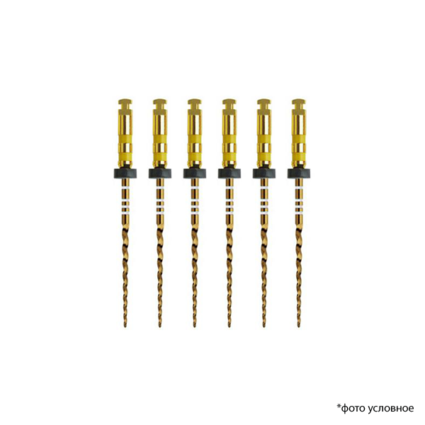 Протейпер Универсал машин. заверш. 31мм F5 / Protaper Universal Finishing Files 6шт A041123110512 купить
