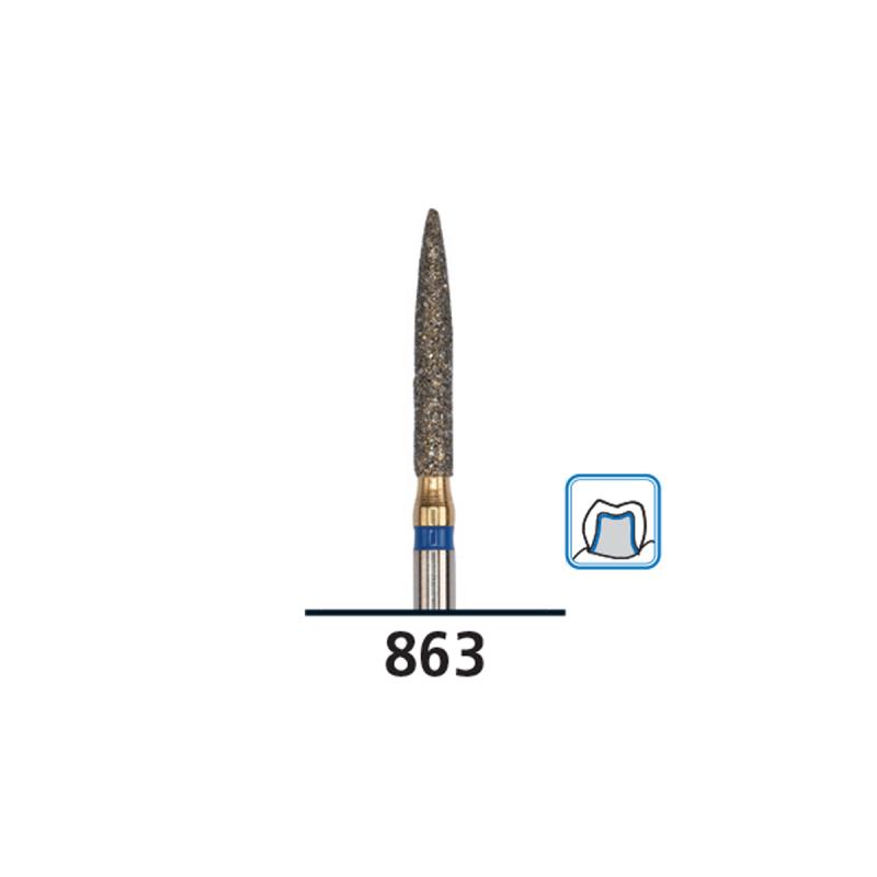 Бор (абразив) алмазный FG diamond Piranha medium 863/012M DFS 539268 купить