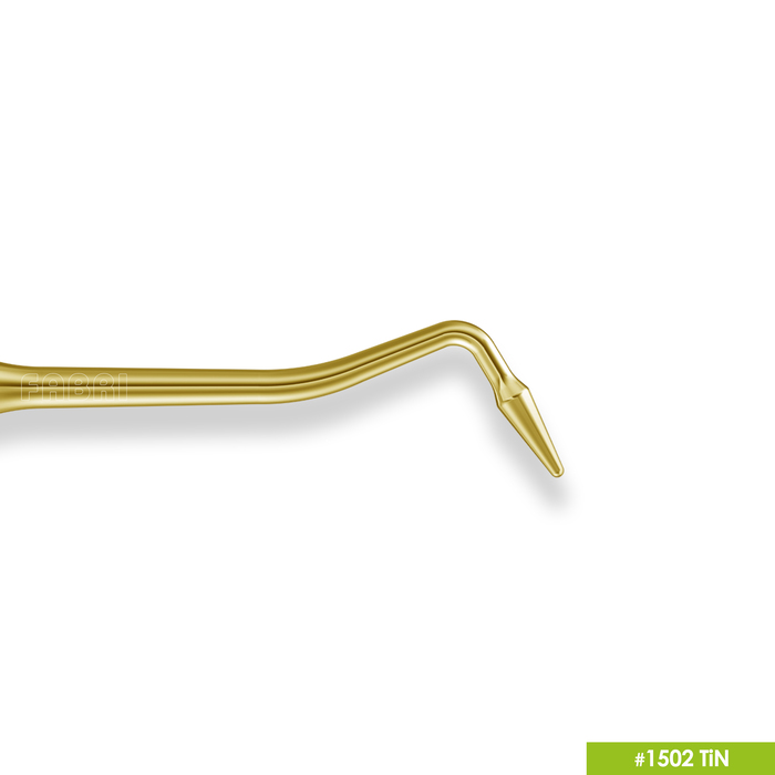 Картинка Гладилка средняя с конусовидным штопфером O0.9mm ручка O6mm покрытие Gold 3 из 4 