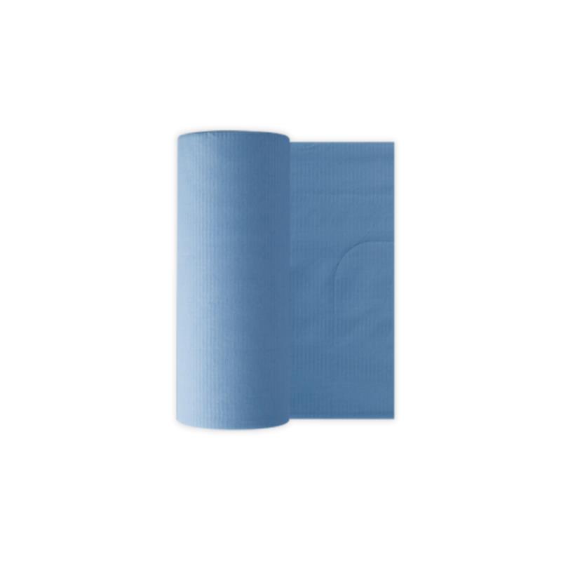 Фартуки пластиковые в рулонах голубые 200шт 81х53см Monoart Euronda