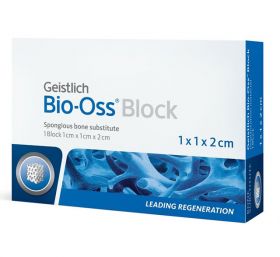 Био-осс / Bio-Oss spongiosa  Geistlich block  1*1*2cм 58.004(30602.2) купить