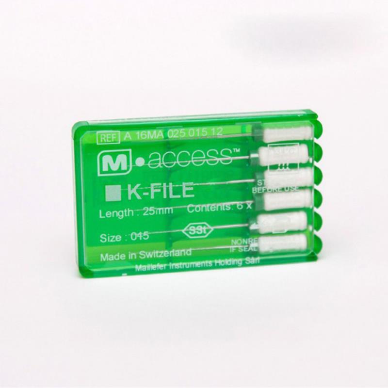 К-файлы / K-Files M-ACCESS 045/25мм 6шт Maillefer A12MA02504512 купить