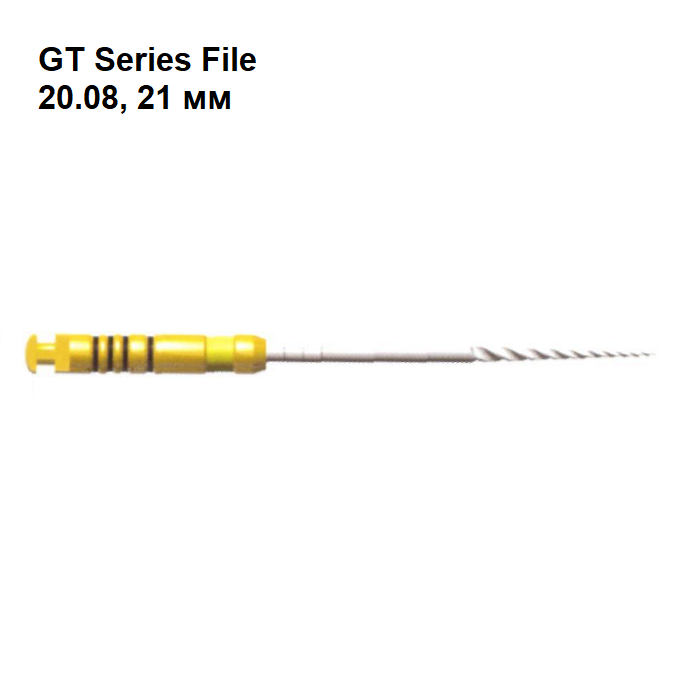 Файлы ДжиТи / GT Series File 21mm 08/20 6шт Maillefer A042022100800 купить
